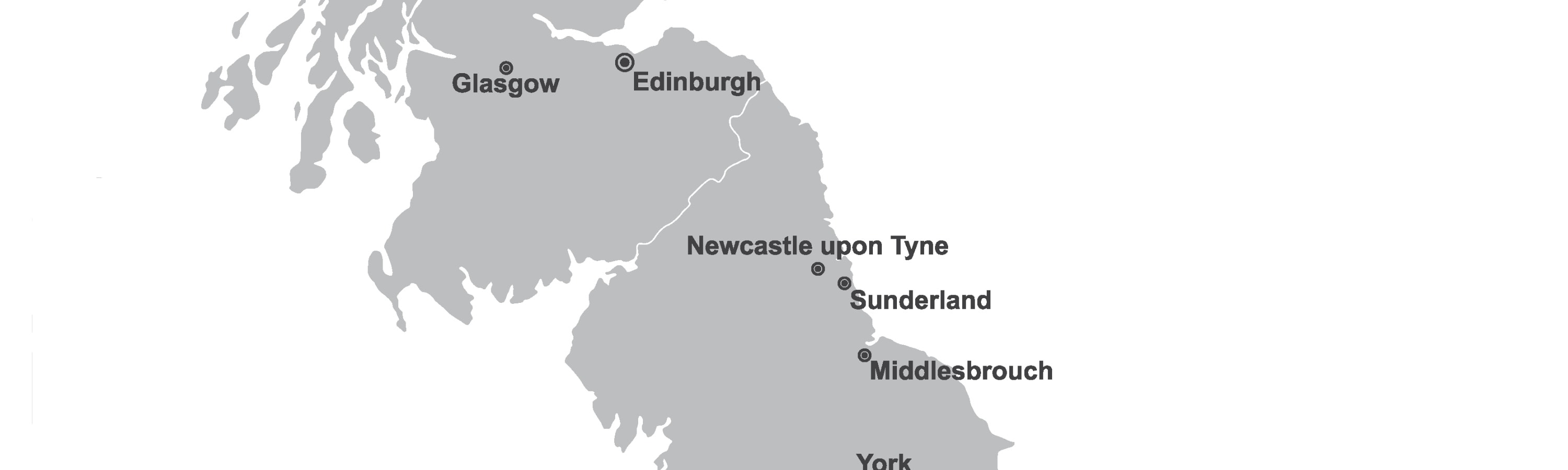 BritRail Pass route map