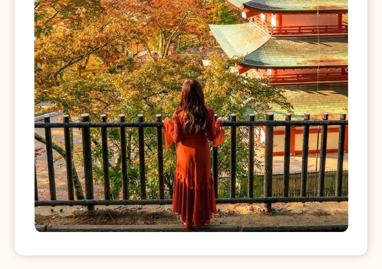 新倉山淺間公園,新晉網紅景點,被稱為“全世界攝影師在死前一定要去的21個地方”之一。這裡是觀賞富士山全景的絕佳位置。不僅是春天櫻花,這裡夏季新綠、秋天紅葉和冬天雪景都非常漂亮,除了欣賞富士山的絕景,還可以俯瞰極富魅力的富士吉田市內的街景。 新倉山淺間公園,新晉網紅景點,被稱為“全世界攝影師在死前一定要去的21個地方”之一。這裡是觀賞富士山全景的絕佳位置。不僅是春天櫻花,這裡夏季新綠、秋天紅葉和冬天雪景都非常漂亮,除了欣賞富士山的絕景,還可以俯瞰極富魅力的富士吉田市內的街景。