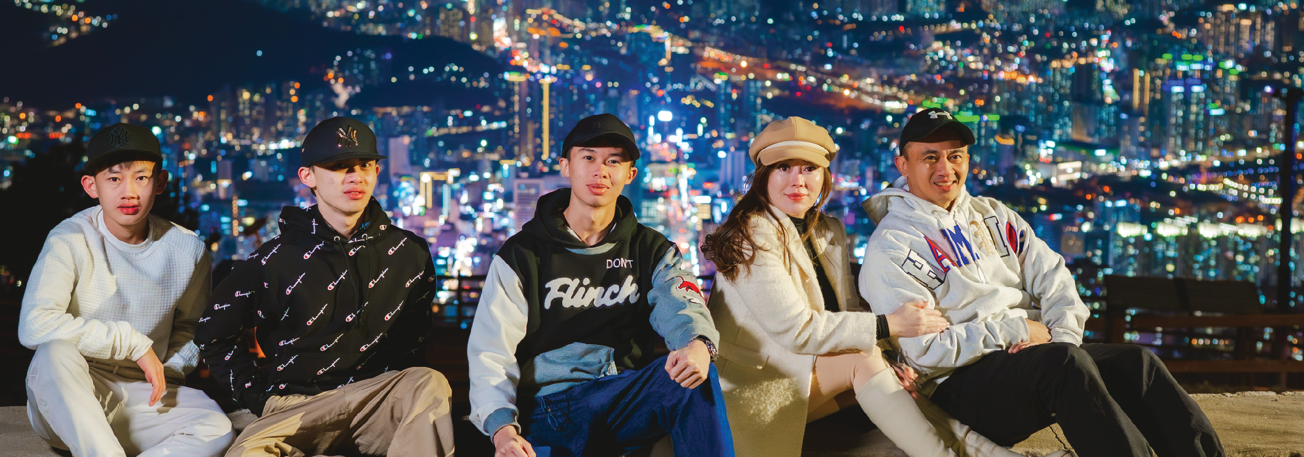 釜山夜遊包含快照