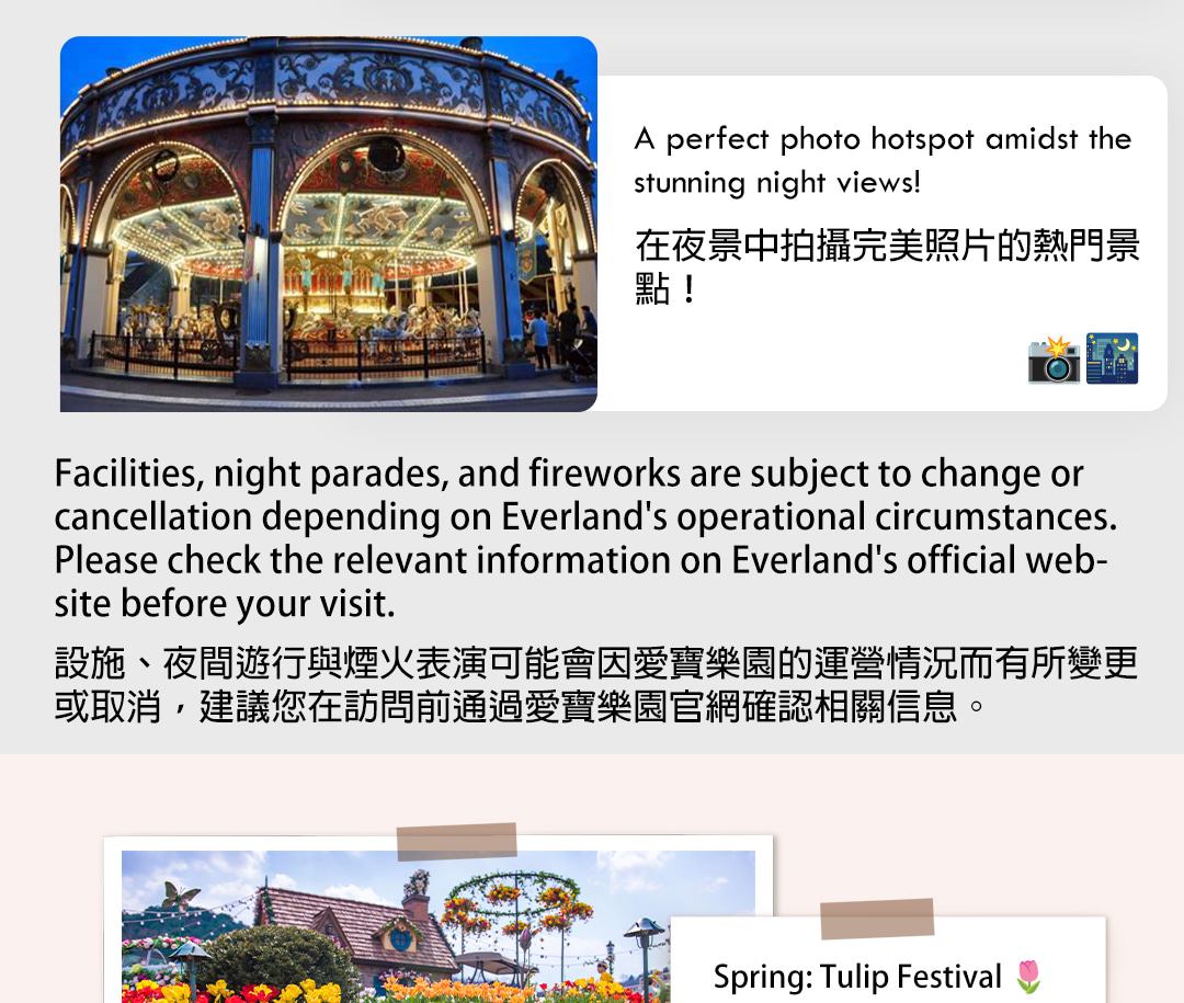 首爾愛寶樂園 (Everland) 夜間導覽，包含所有費用