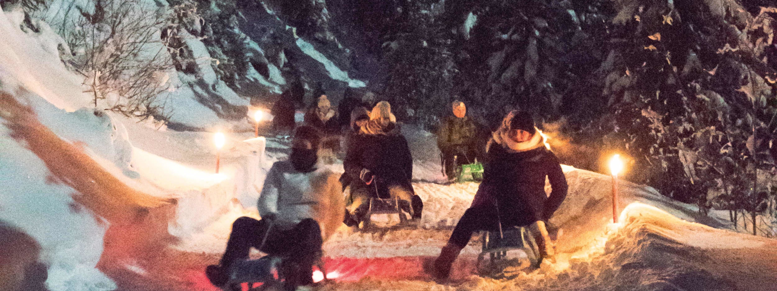 因特拉肯夜間雪橇 & 芝士火鍋體驗