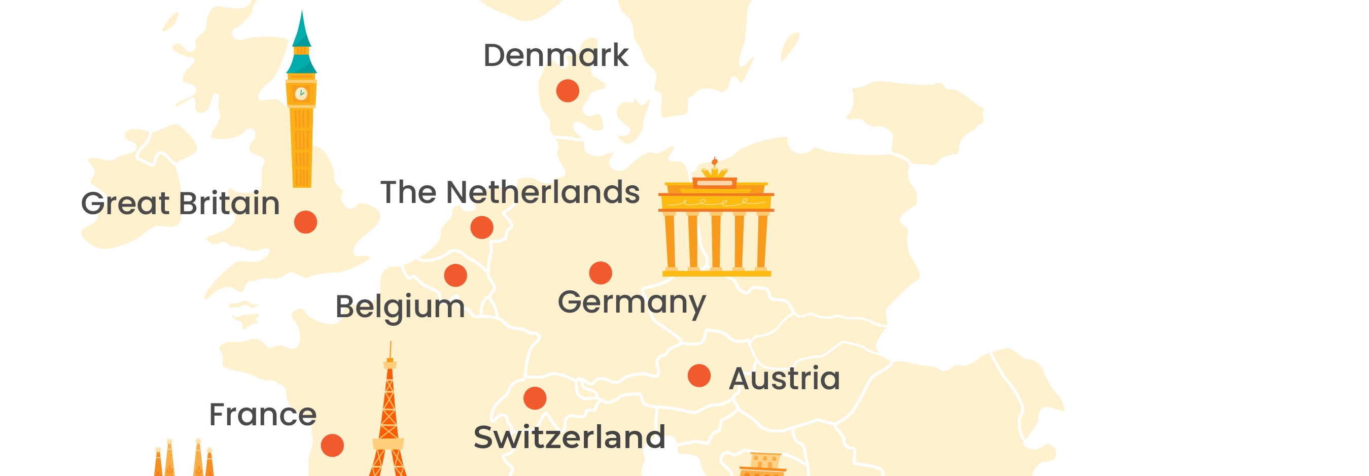 Eurail Pass - Eurail Global Pass covers 40,000 destinations across 33 countries in Europe!