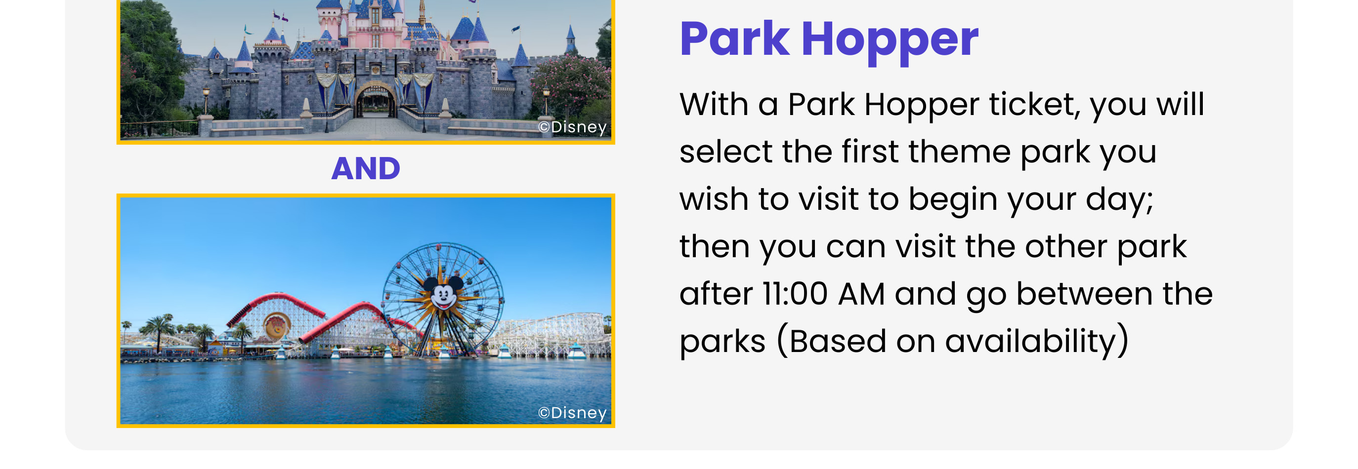 Universal Orlando Park Ticket (TEST AID)