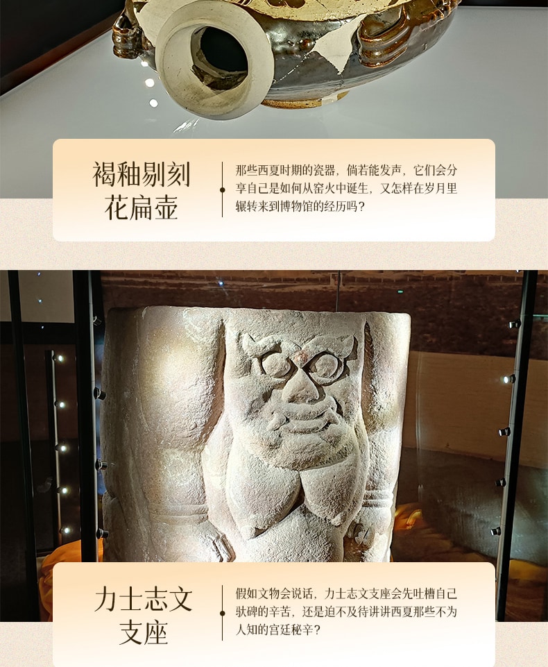 博史通解·寧夏博物館/西夏陵/賀蘭山岩畫·專業老師精講·沉浸式人文體驗 無線耳麥·2-10人團