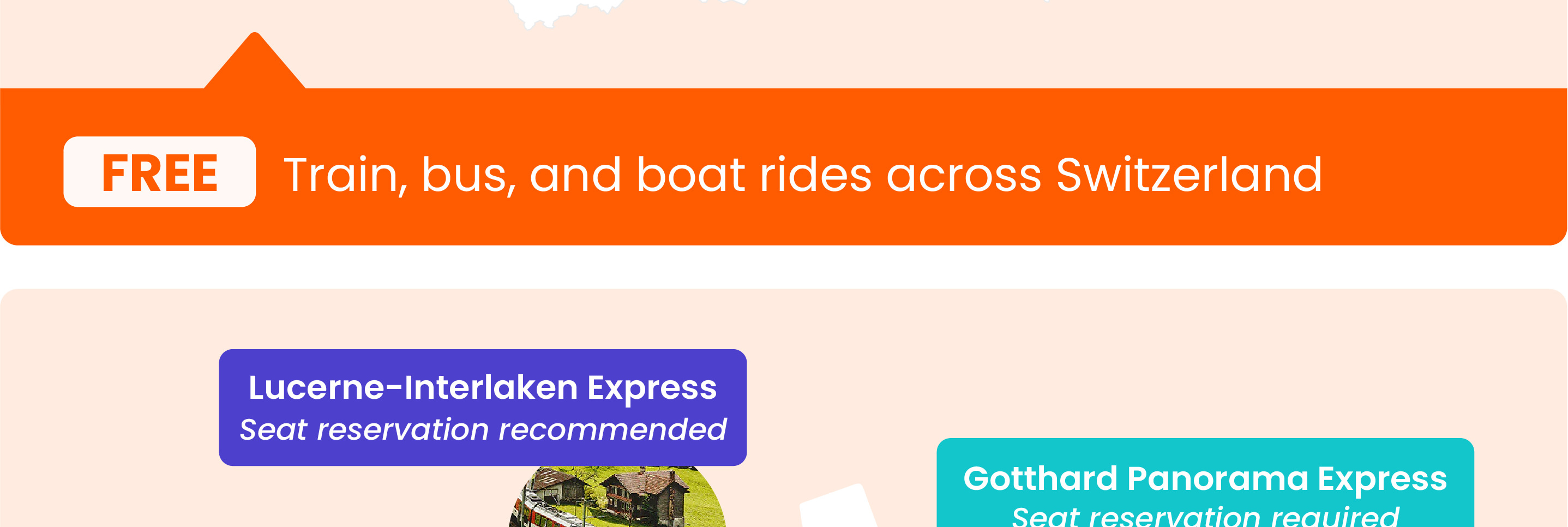 Swiss Travel Pass coverage: Trains, boats, buses, panoramic trains, mountain excursions, and museum entry