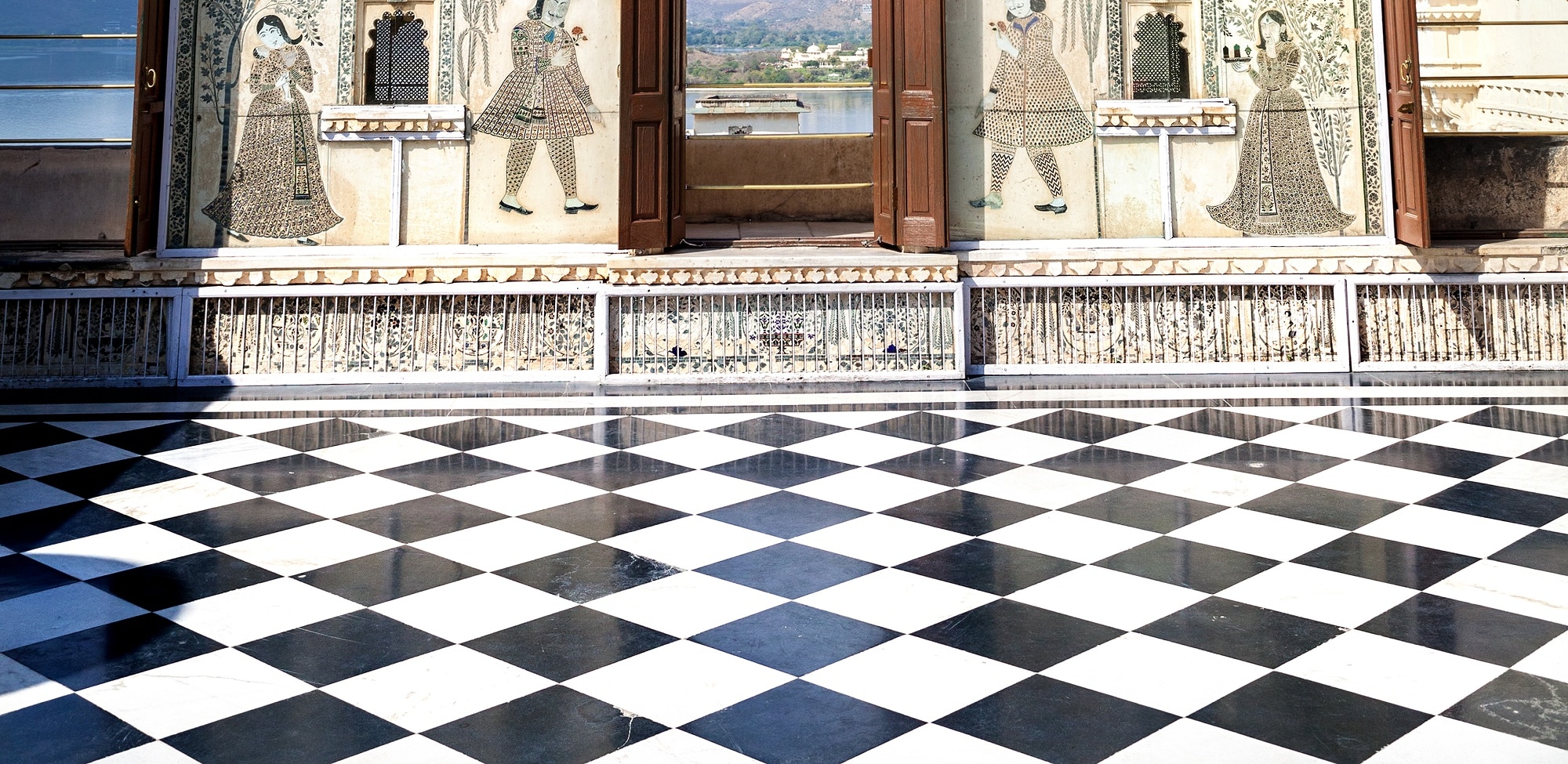 Inside Part of City Palace in Udaipur.