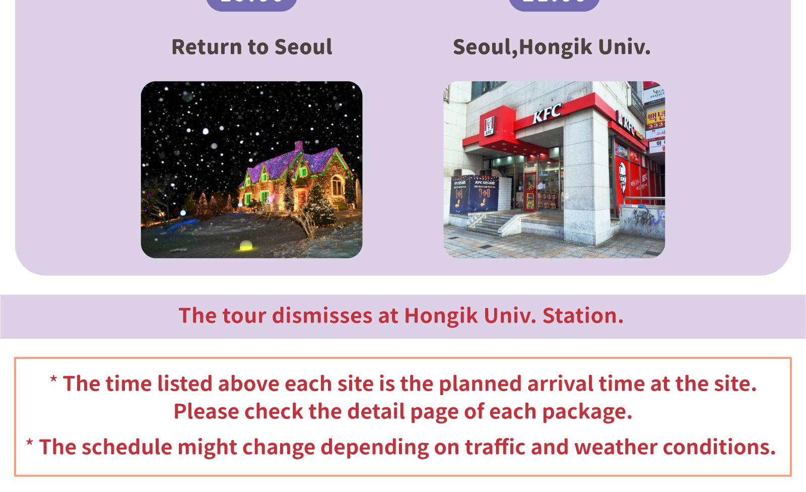 WInter Limited Tour - Gangchon Rail Bike + Nami Island +Garden of Morning Calm Light Festival
