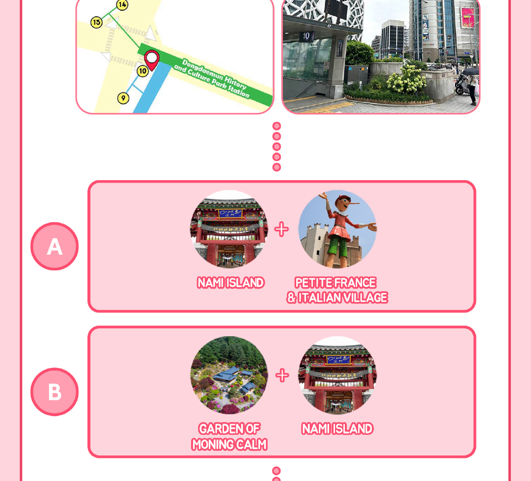 南怡島 & 樂天世界一日遊（含免費餐券和禮品）