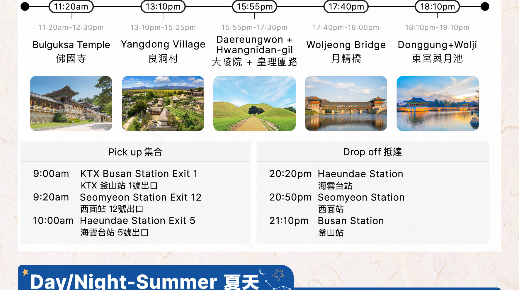慶州世界遺產一日遊（釜山出發）