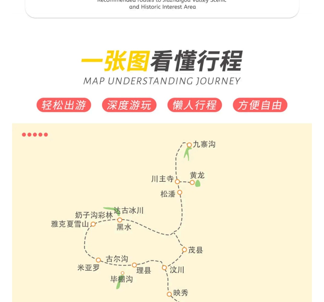 川西達古九寨4日（九寨溝+黃龍+畢棚溝+達古冰川+2-8人精品小團）