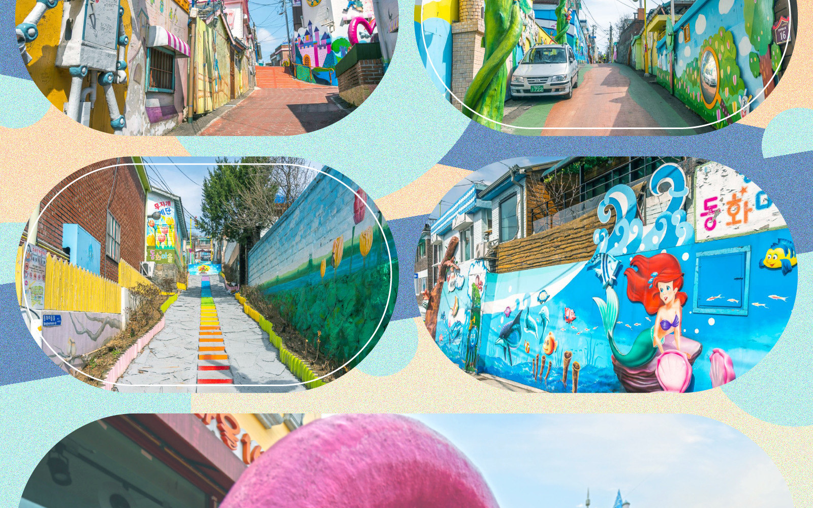 仁川餵海鷗／海邊鐵道自行車／Inspire／月尾島列車