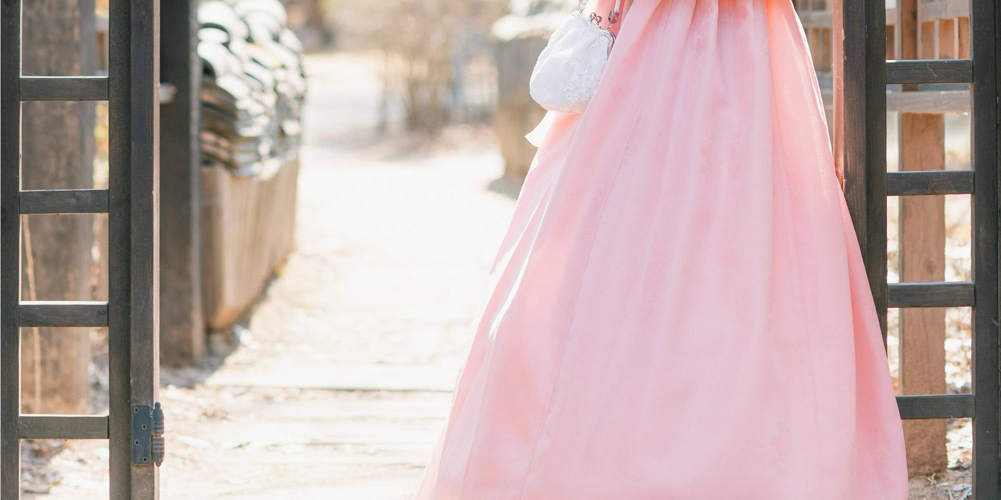 Even my foreign friends fell in love with hanbok at Nami Island.