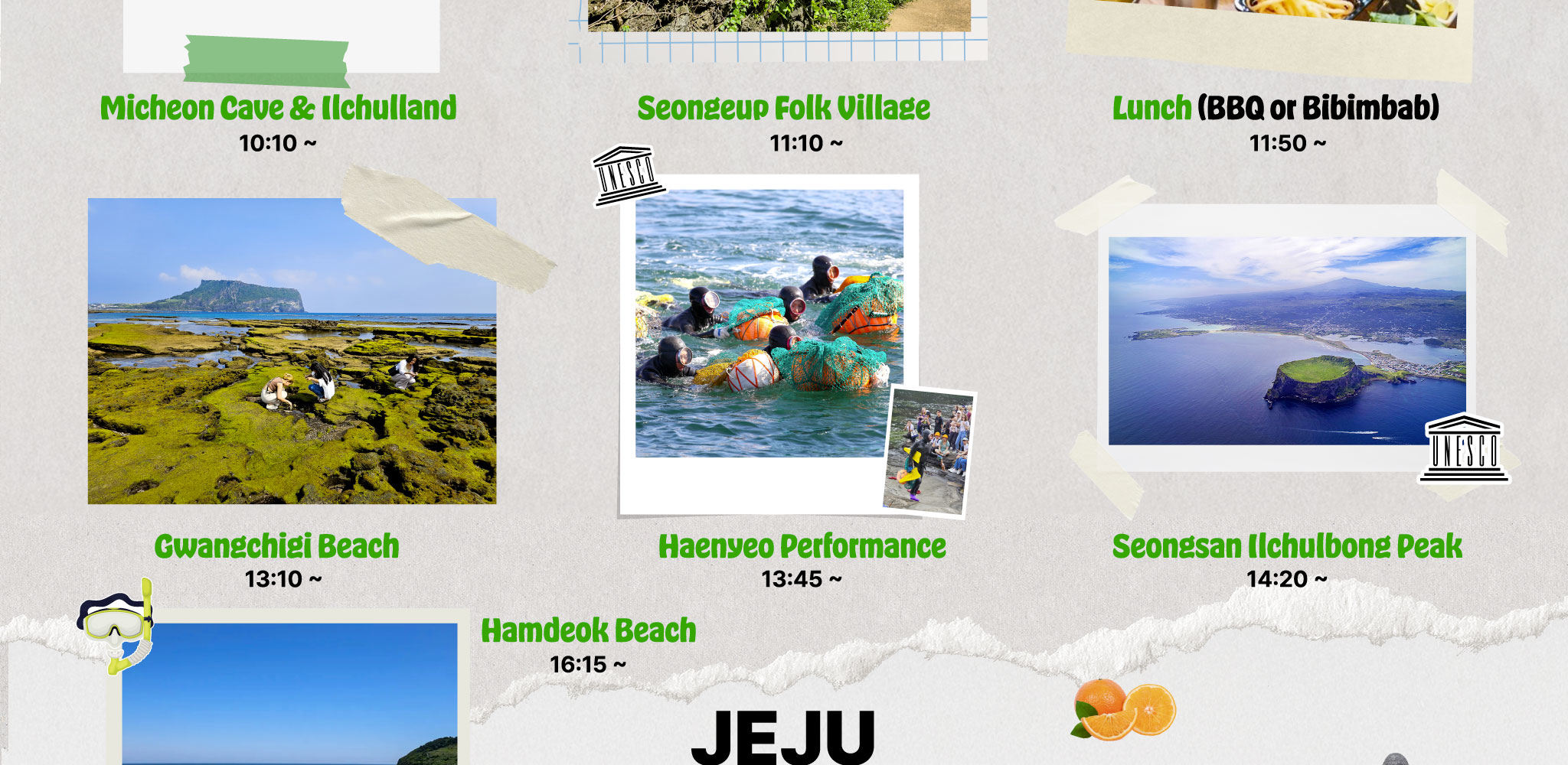 Jeju UNESCO Original Day Tour - Experience True Premium