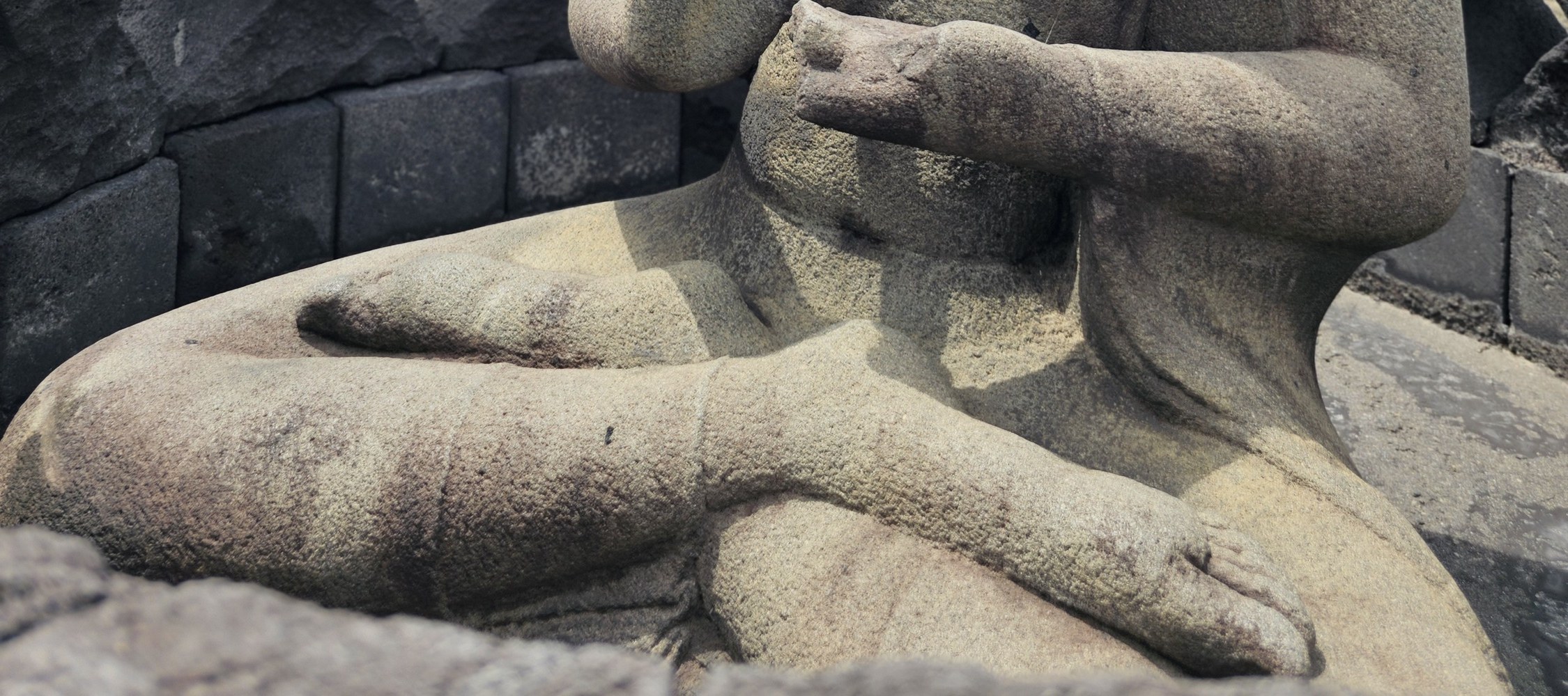 Buddha Statue at Borobudur Temple
