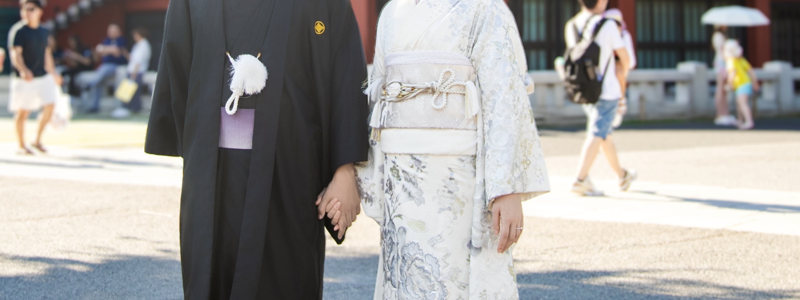 雙人可以選擇和服體驗正宗日式文化