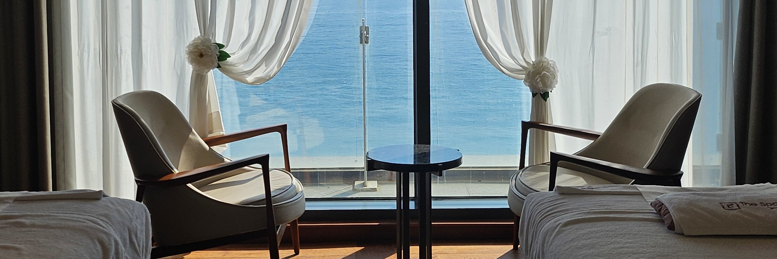 Luxury Korean Spa with Ocean View at a 5-Star Hotel in Busan