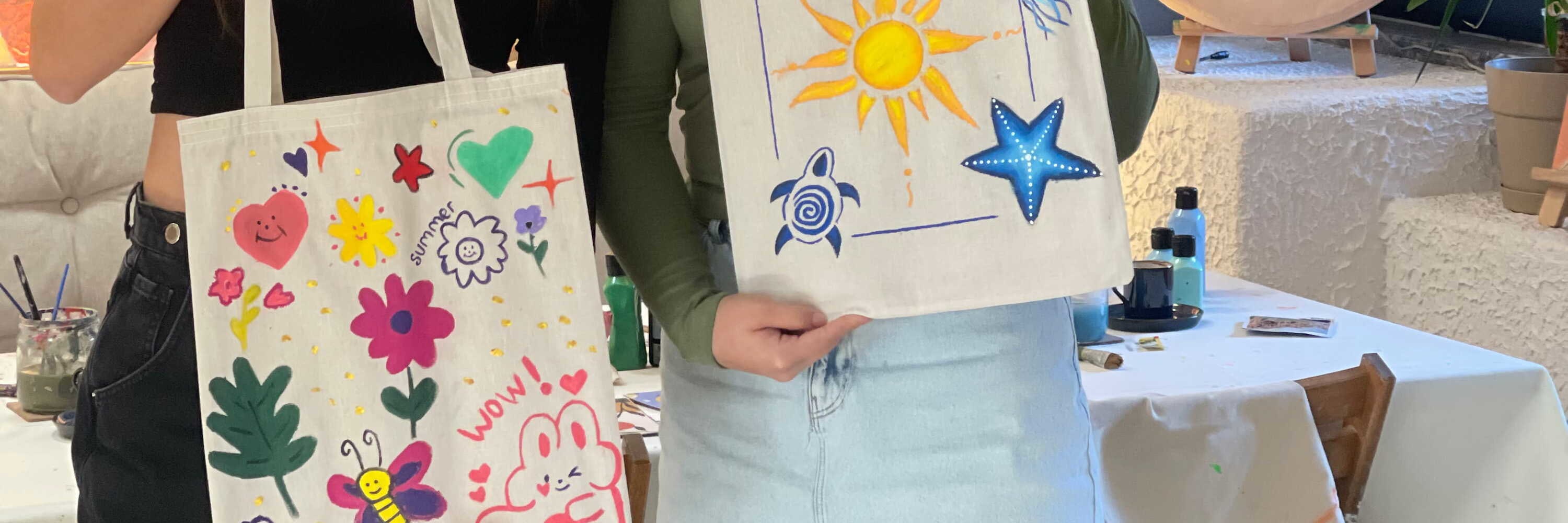 Antalya: Tote Bag Painting Workshop - Carry Your Own Art
