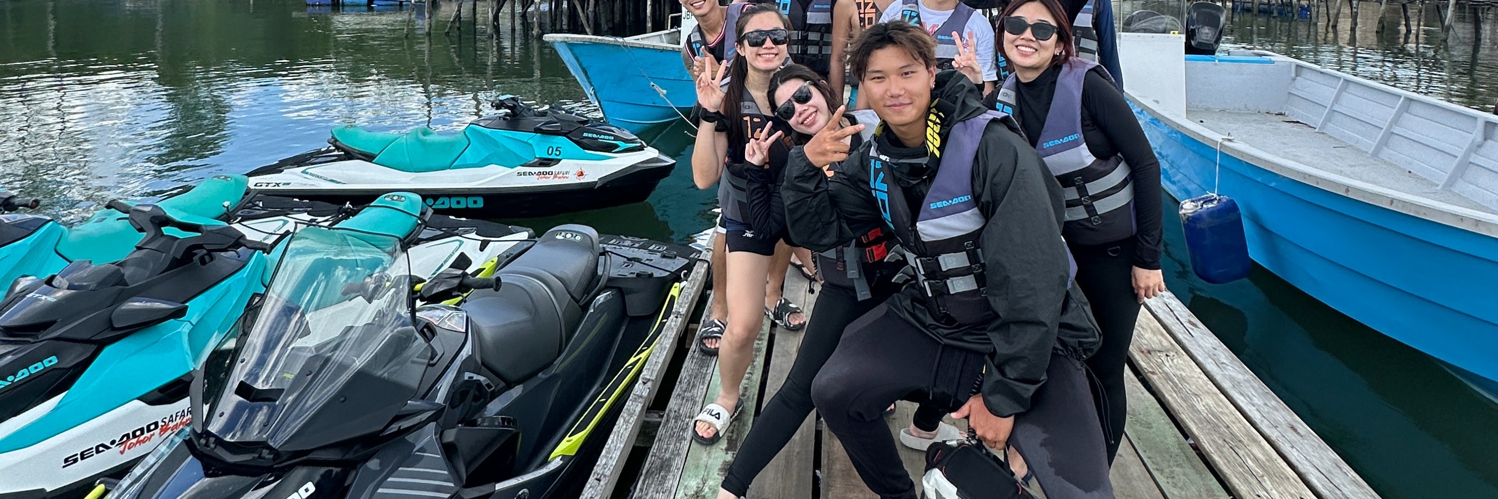 柔佛州新山摩托艇體驗（Seadoo Safari提供）