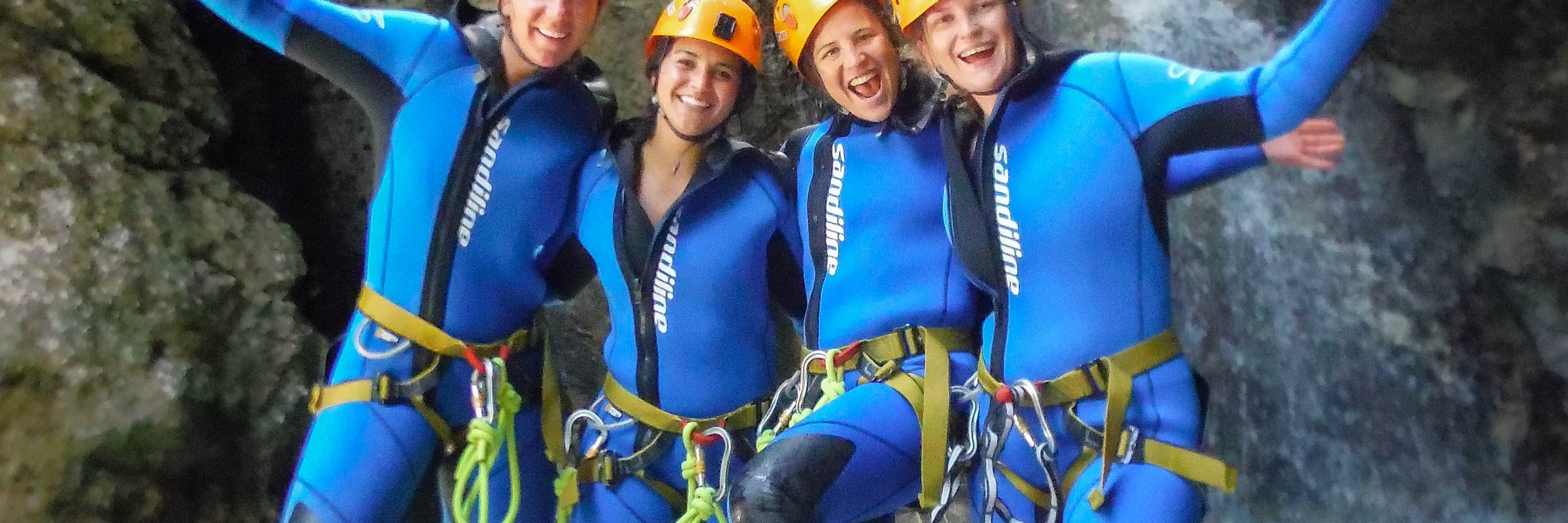 Extreme canyoning in Triglav national park