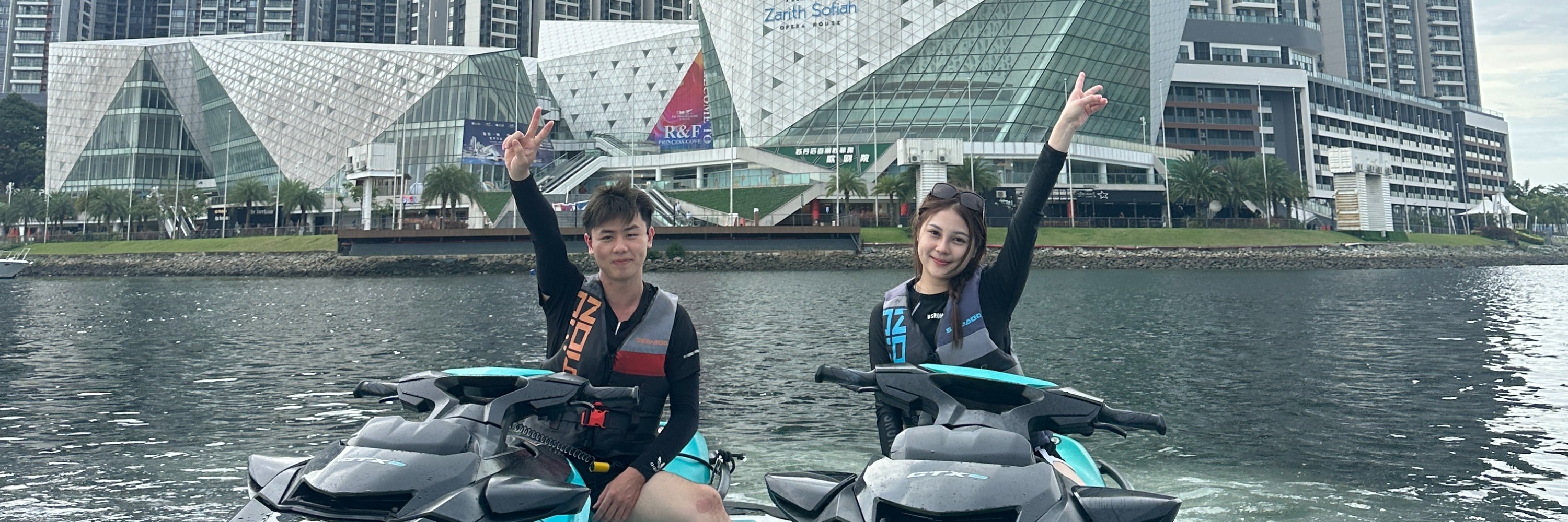 柔佛州新山摩托艇體驗（Seadoo Safari提供）