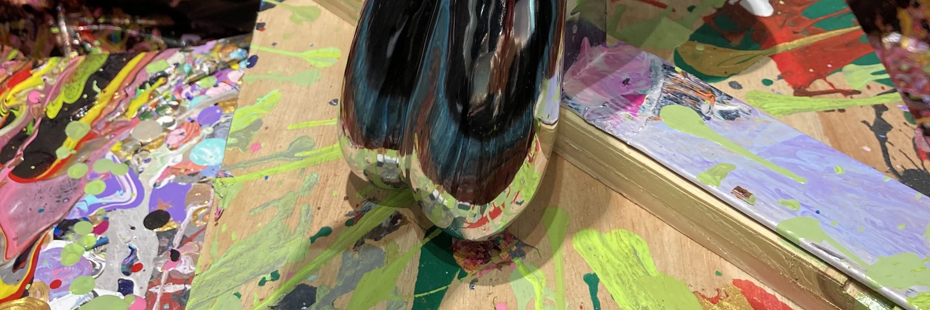 AURA ART THE ORBIT - Balloon Dog Spin Art Workshop