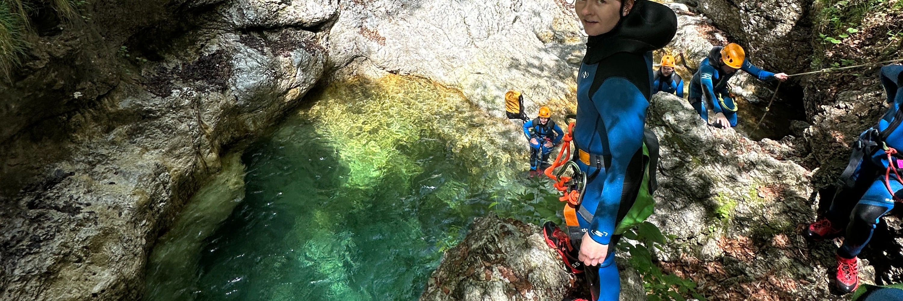 Exciting Canyoning in Susec canyon