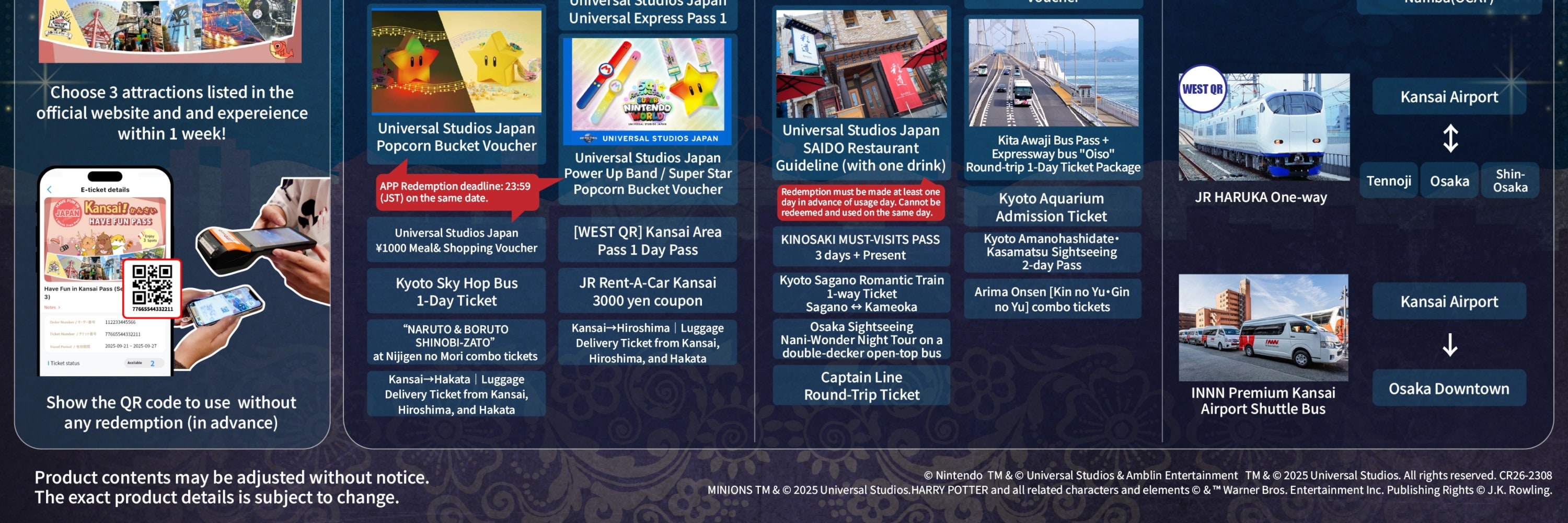 Have Fun in Kansai Premium Pass (Includes Universal Studios Japan) - Thumbnail 9