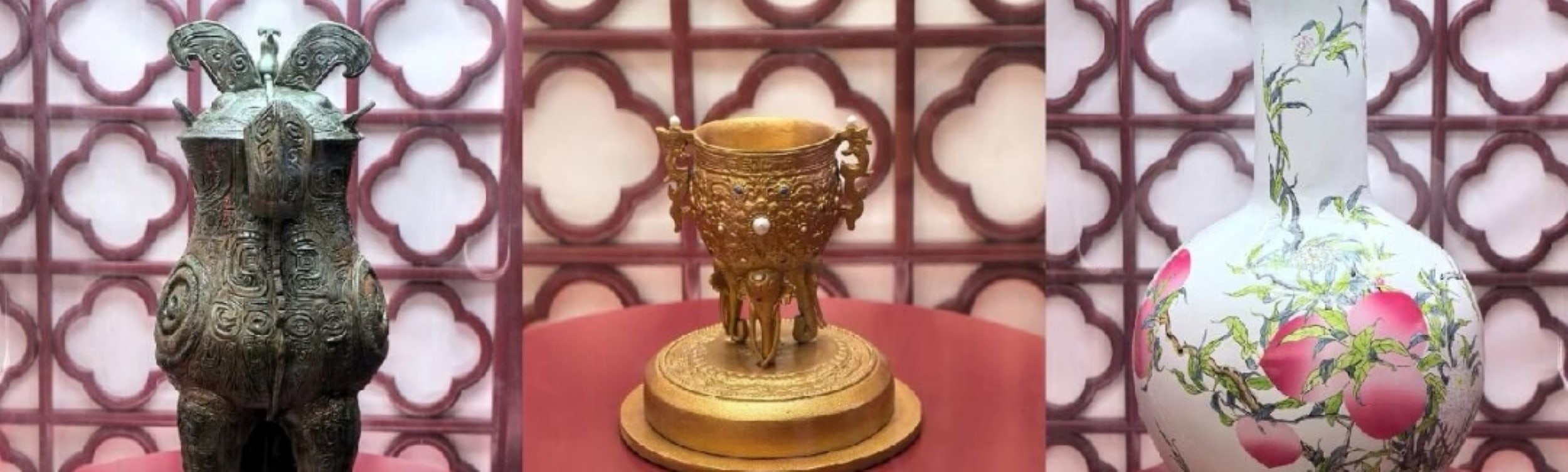 巧克力復刻文物、服飾，含唐三彩、青花瓷等，國風滿滿