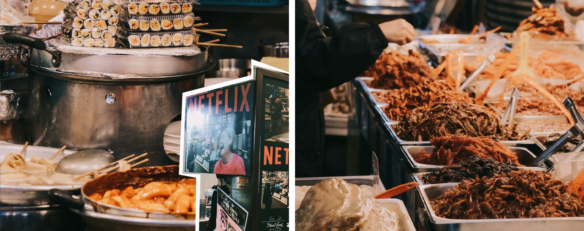 廣藏市場是韓國最古老的傳統市場之一。這裡遍佈深受當地人喜愛的傳統韓國美食。