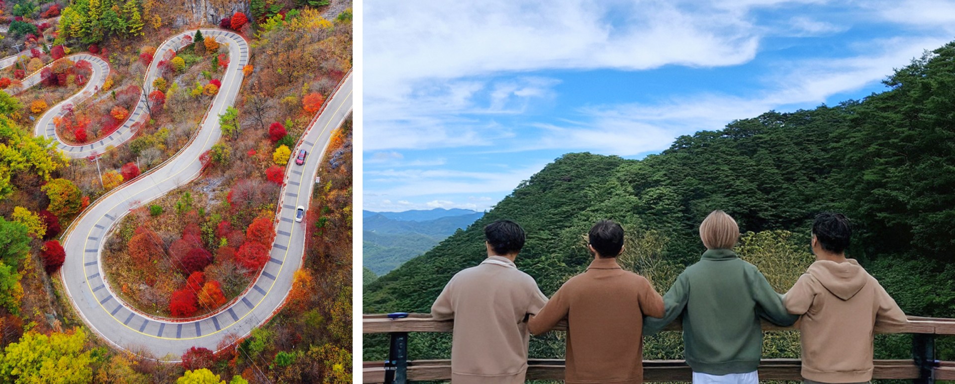 秋天的 Bobaljae，山路宛如一幅畫，紅黃葉片點綴著每個彎道。這是享受寧靜兜風、捕捉迷人秋季美照的絕佳時節！📸