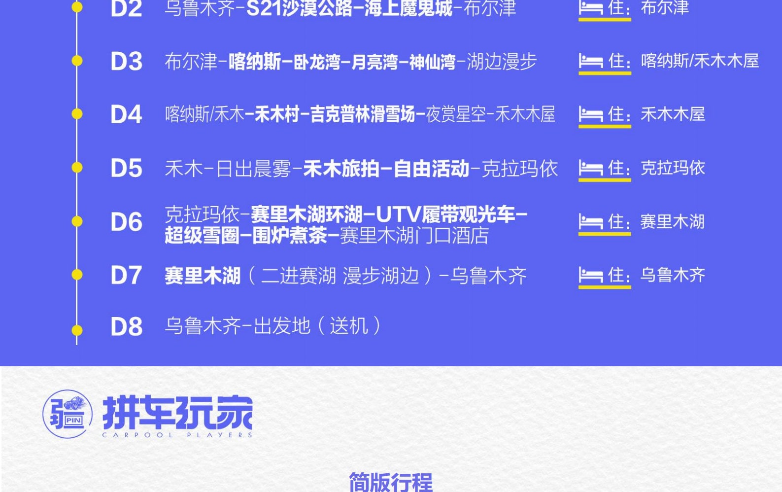 新疆阿勒泰童話雙湖8日遊（無人機航拍+升級大七座頭等艙+贈滑雪票+禾木定點旅拍+圍爐煮茶+賽里木湖深度環湖+喀納斯三灣+海上魔鬼城）