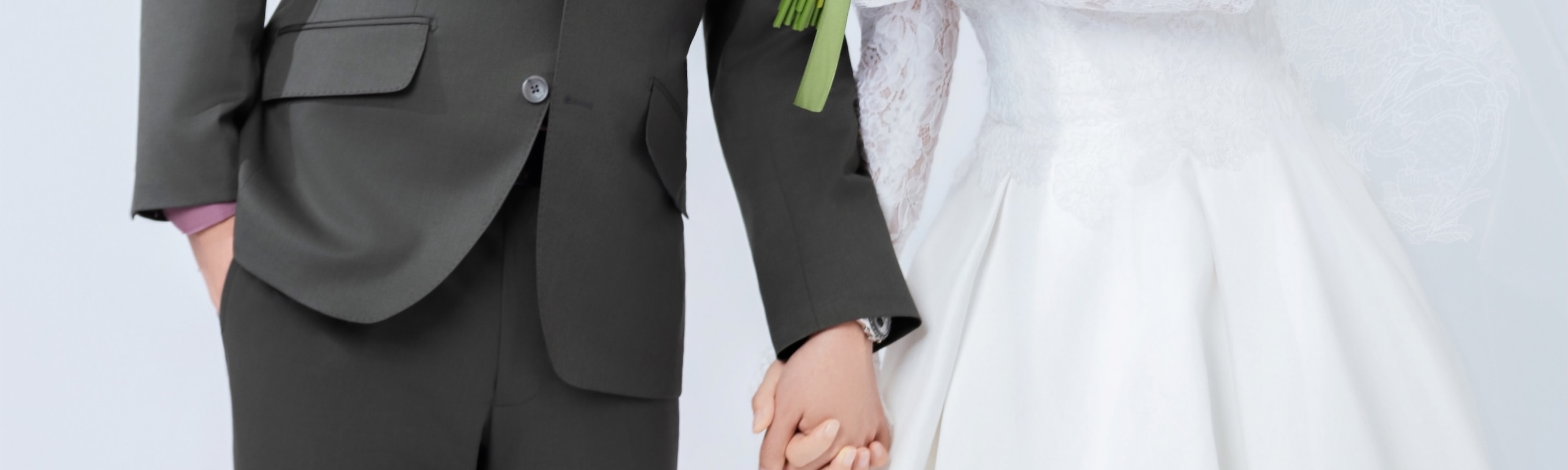 店內室內婚紗照拍攝效果：唯美韓國風