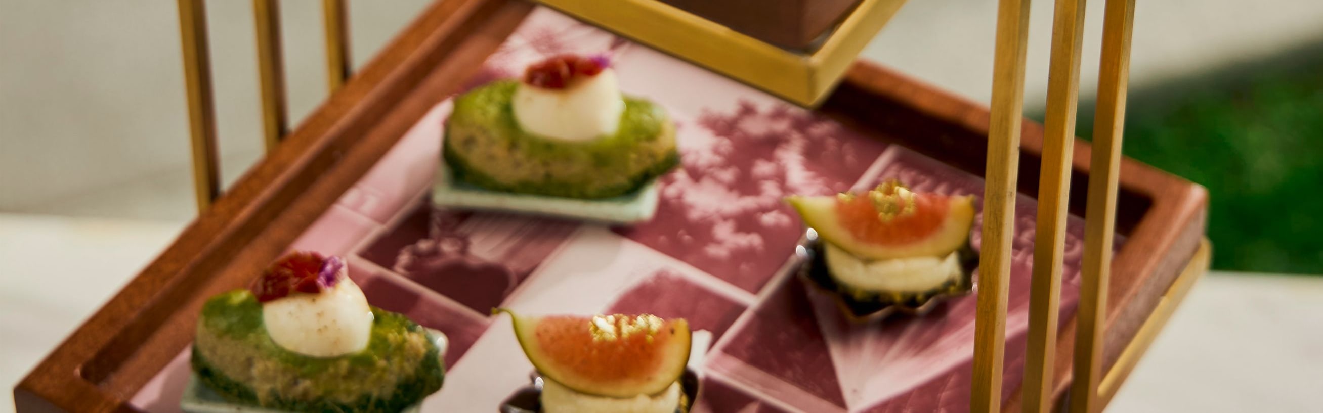 Afternoon Tea Set in Ms.Jigger at Kimpton Maa-Lai Bangkok
