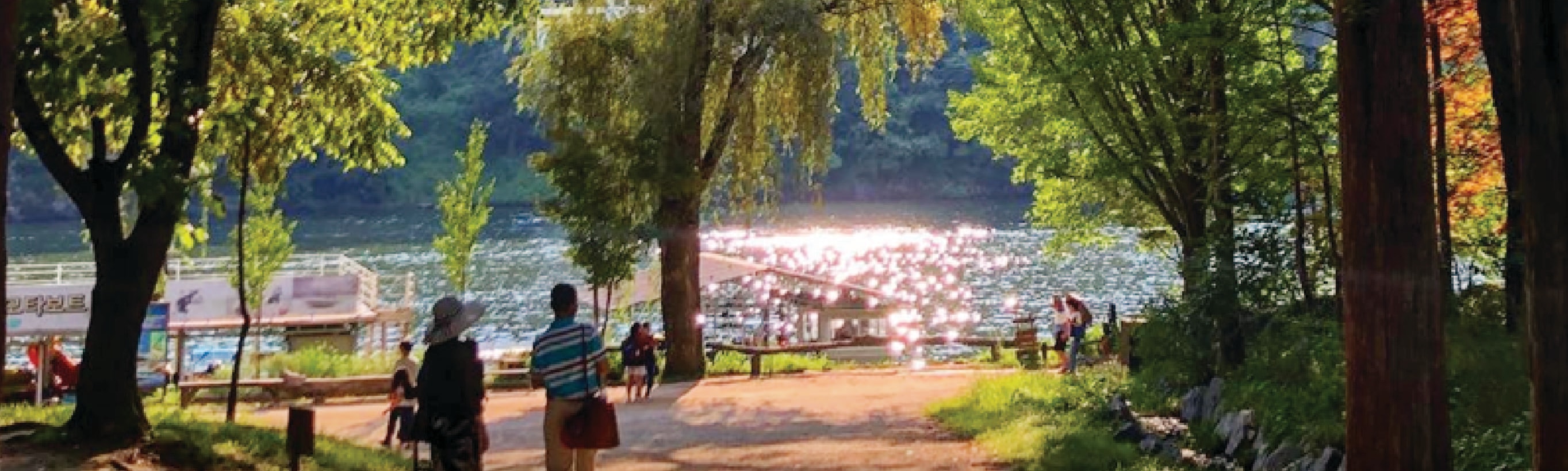 Nami Island & Happy Panorama Field & Morning Calm & Railbike