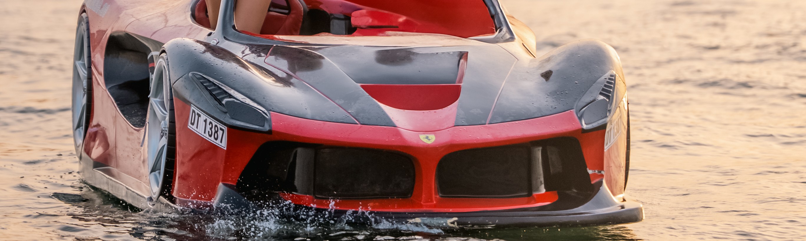 Water Splash Jet Car 2 Seater In Dubai Harbour