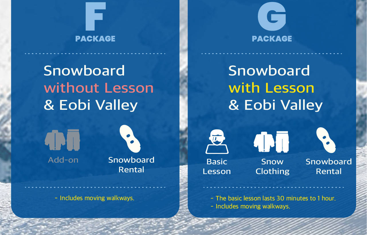 Elysian Ski Resort and Eobi Ice Valley Day. Tourfrom Seoul