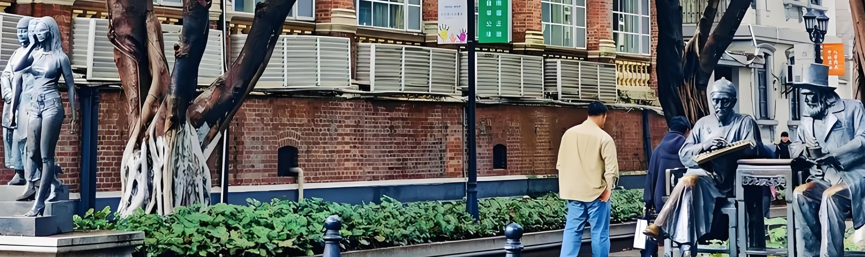 廣州沙面：匯聚各國風格建築，宛如一座露天的歐式建築博物館，漫步其間盡享異域風情。