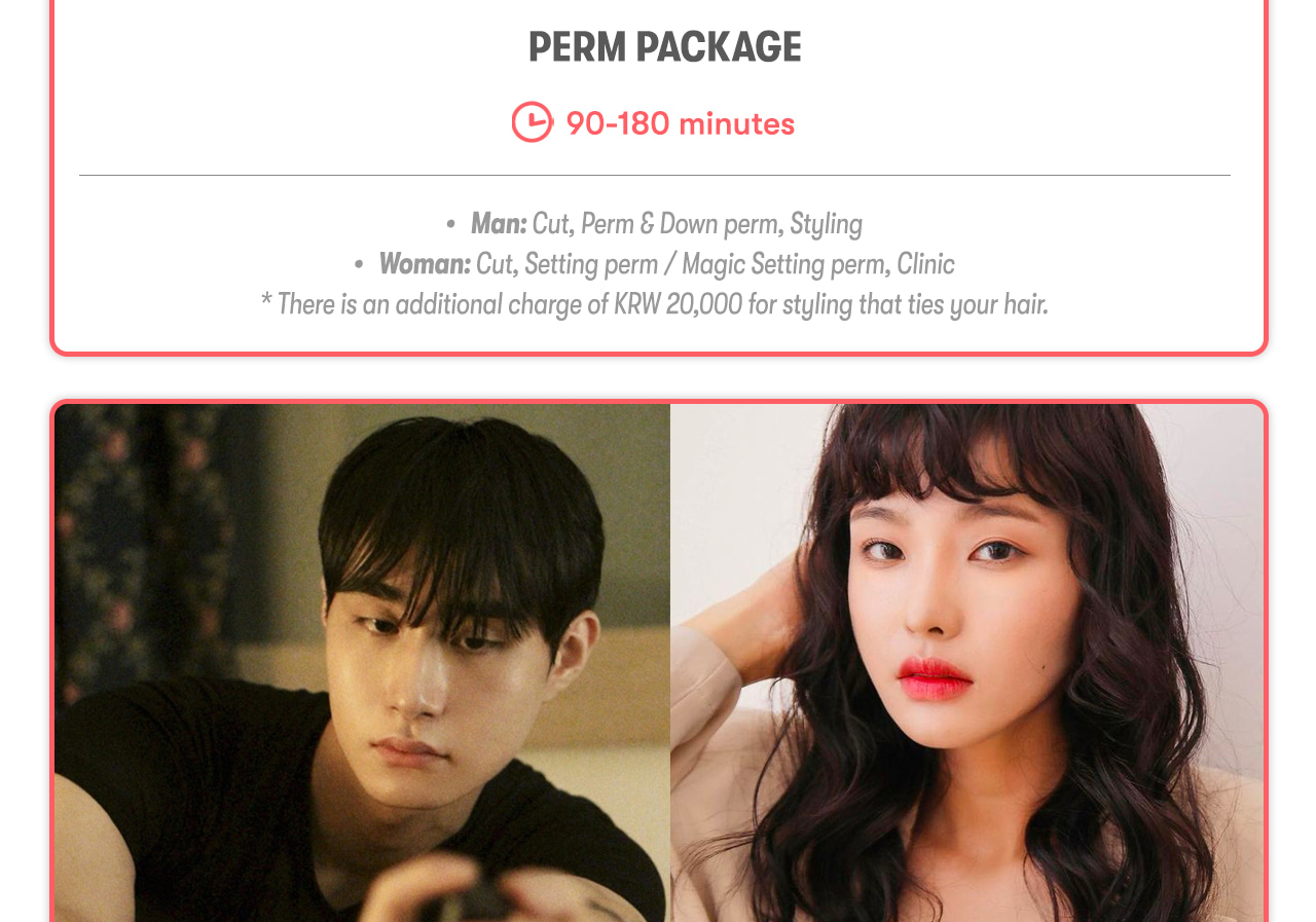 Myeong-dong Hairstyling Experience at Herique (Franck Provost)