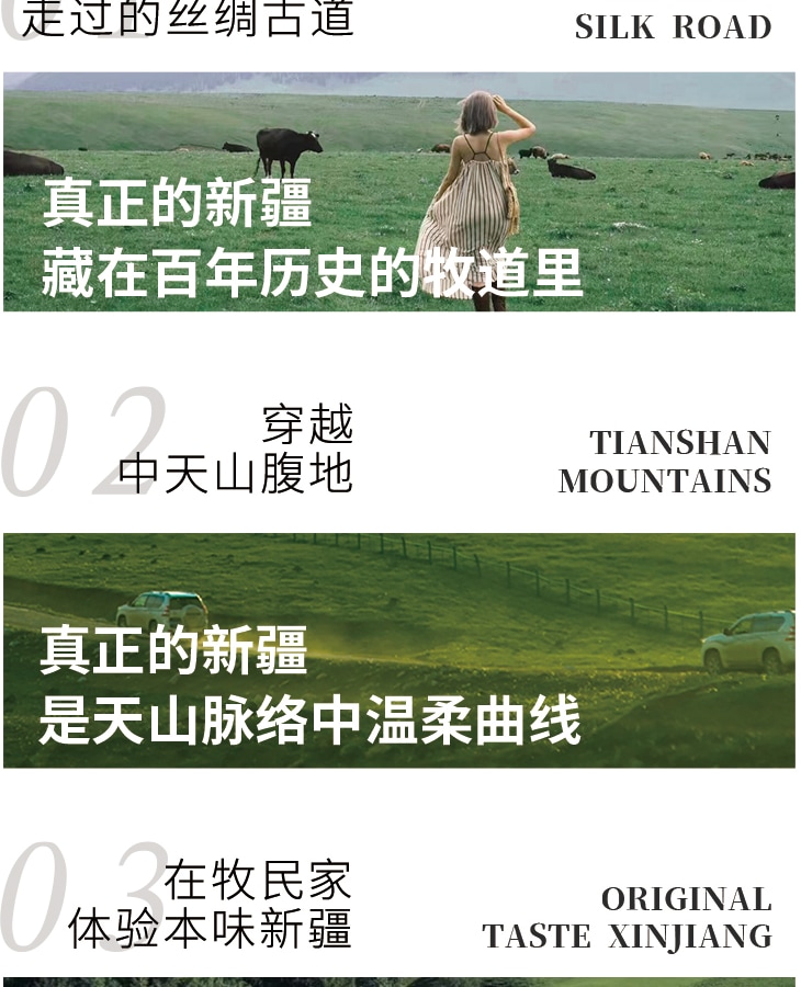 新疆伊犁縱貫天山五月版8日（全程旅拍攝影+全程坦克300出行+賽里木湖+安集海大峽谷+喀拉峻+恰西+那拉提+喀贊其+S101國防公路)
