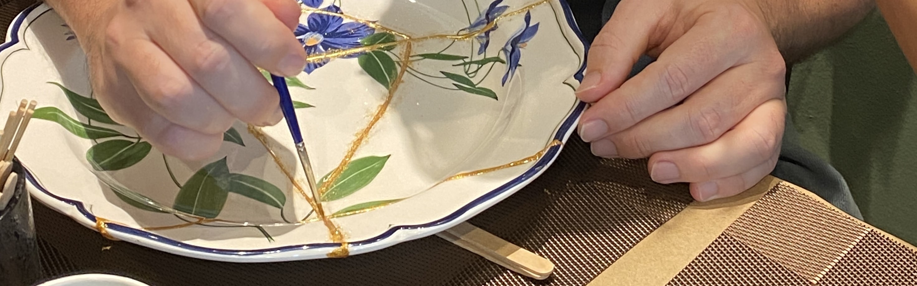 Kintsugi touchups