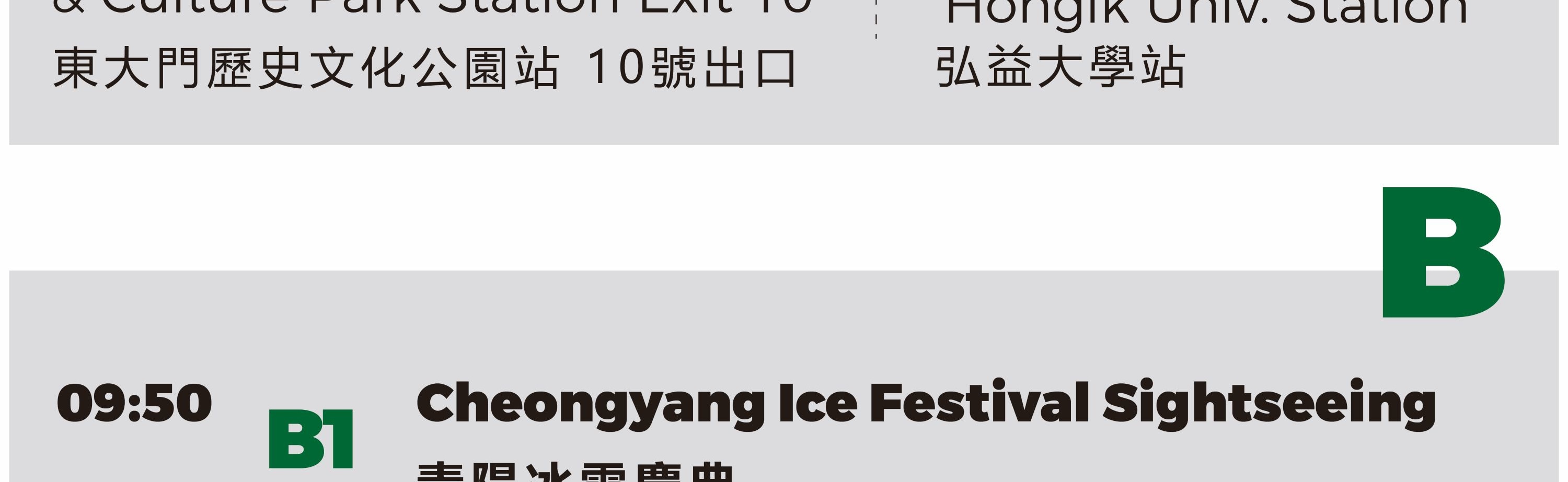 Cheongyang Ice Festival & Nami & Eobi Ice Valley & Strawberry Tour