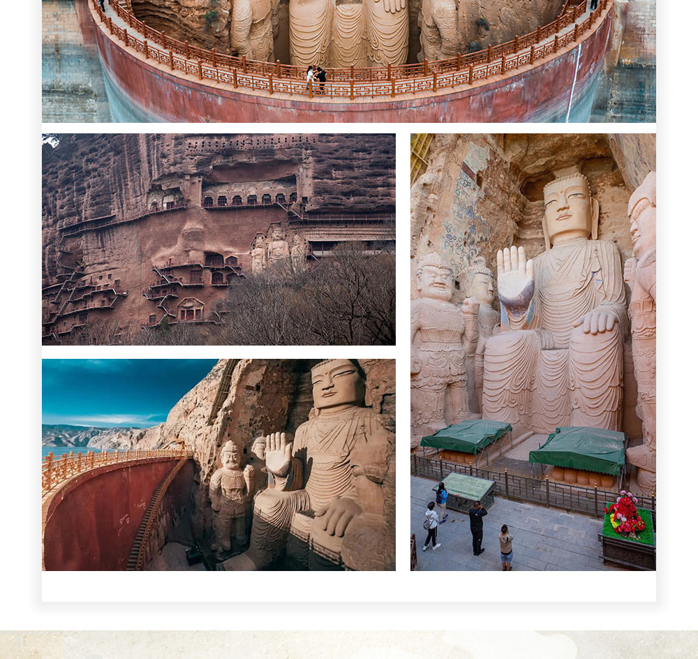 【私享定製團】甘肅河西走廊絲路5日之旅（支持外賓報名+世界文化遺產莫高窟+馬蹄寺石窟+鳴沙山月牙泉+七彩丹霞+嘉峪關）