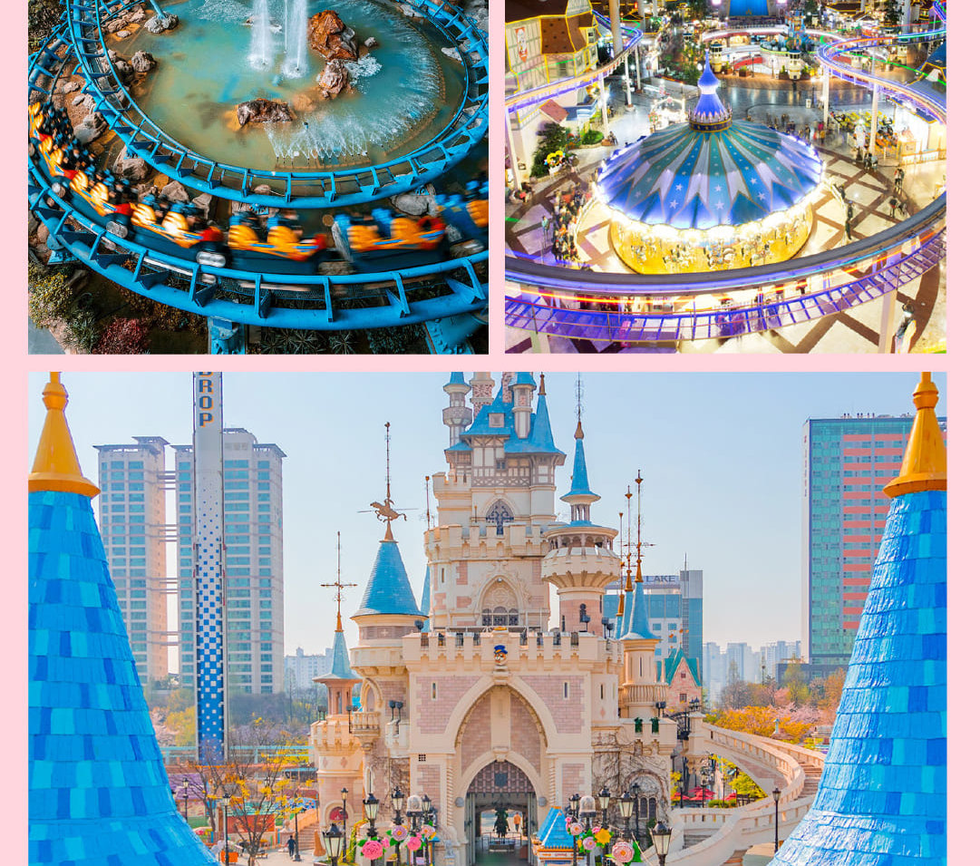 愛寶樂園 & 首爾樂天世界探險 & 城市熱門景點多天遊