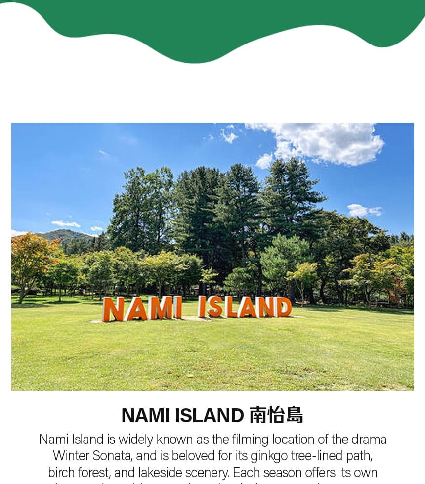 草泥馬樂園＆南怡島10小時私人一日遊