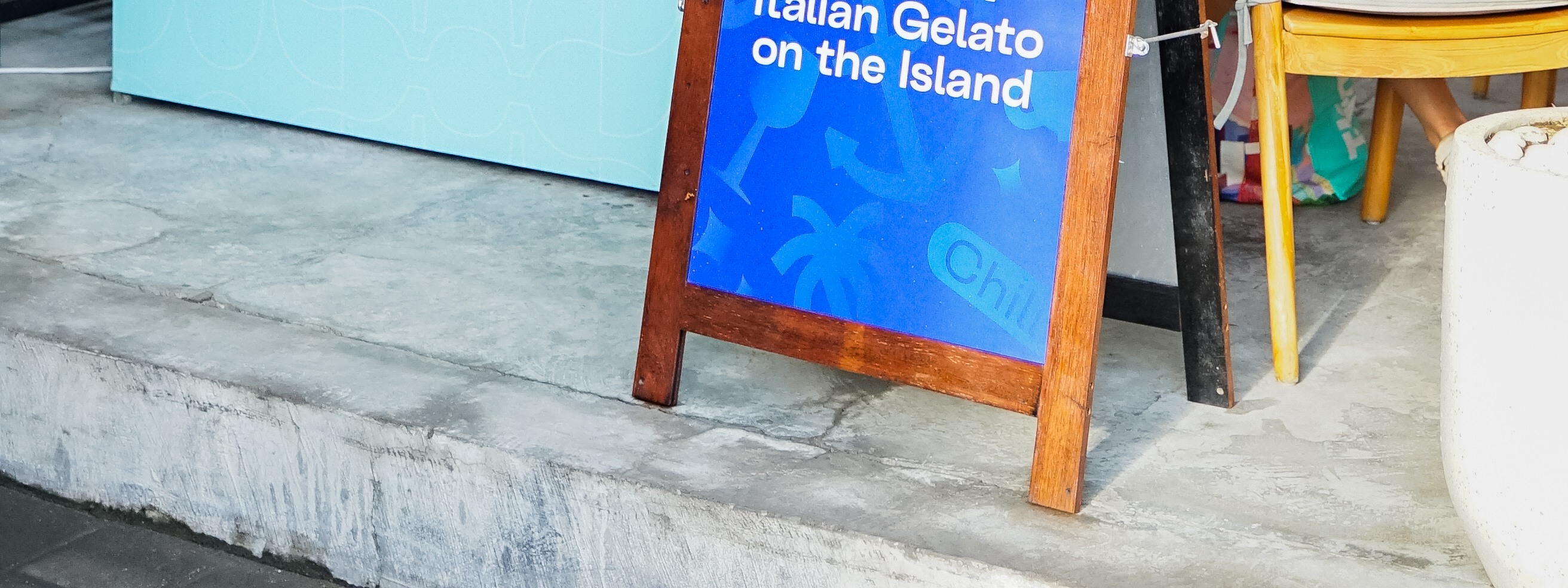 在旅程結束後,盡情享用島上最好的意式冰淇淋。 在旅程結束後,盡情享用島上最好的意式冰淇淋。