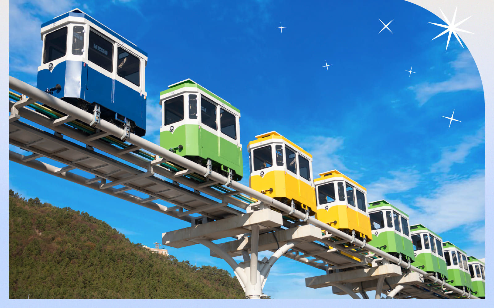 太宗臺繡球花 / 松島海上纜車 / 甘川洞 / 廣安裡之旅