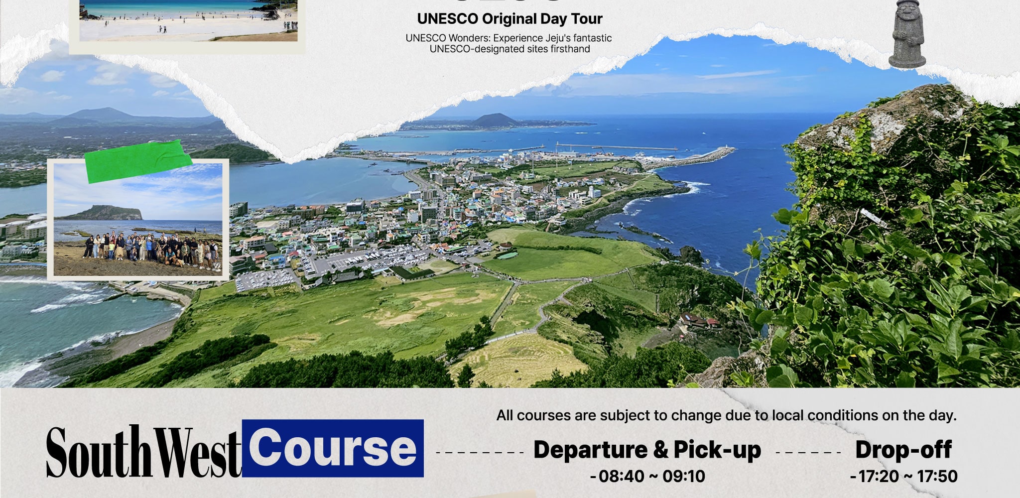 Jeju UNESCO Original Day Tour - Experience True Premium