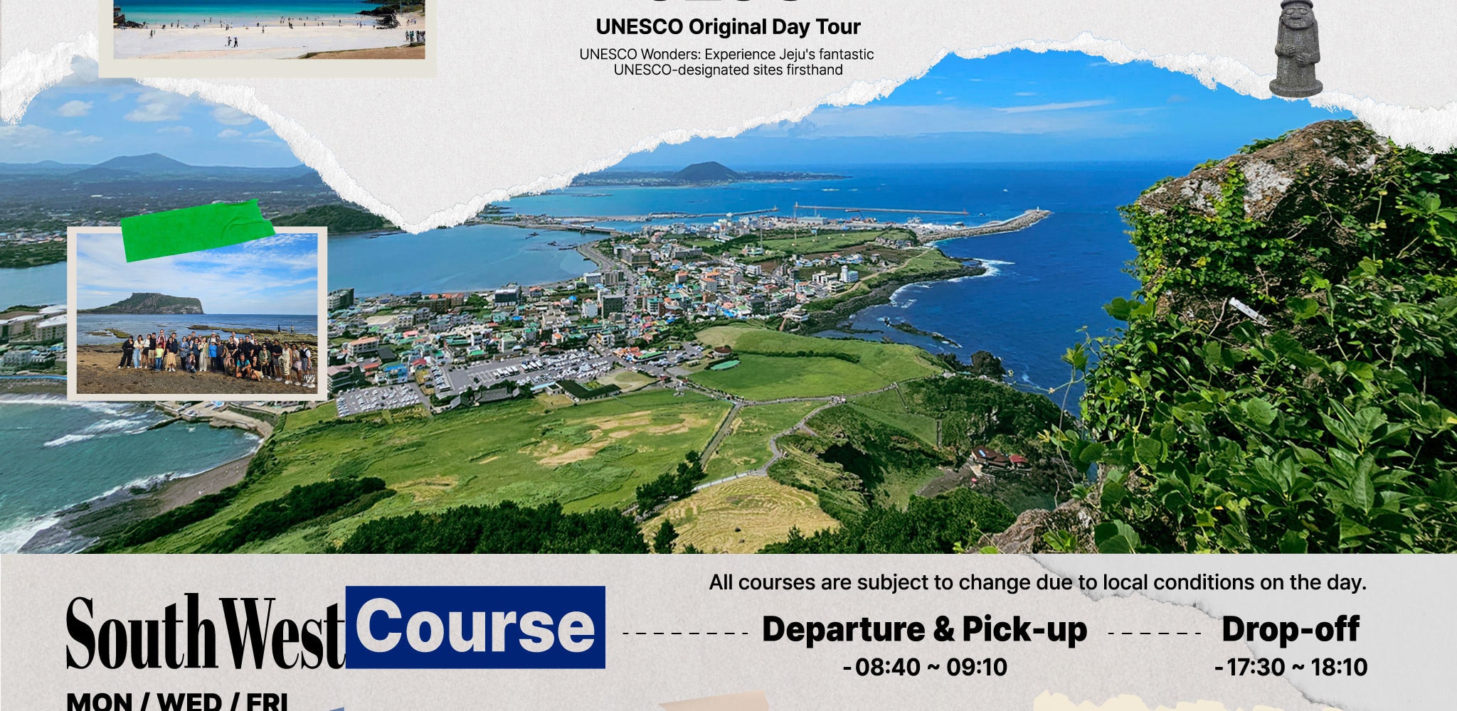jeju tour itinerary