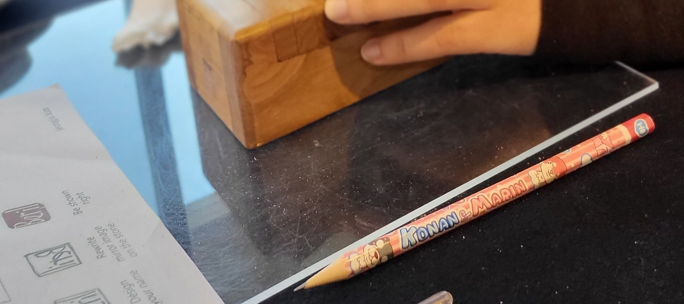 Carving a Korean Stone Seal with Jeongju in Insadong, Seoul