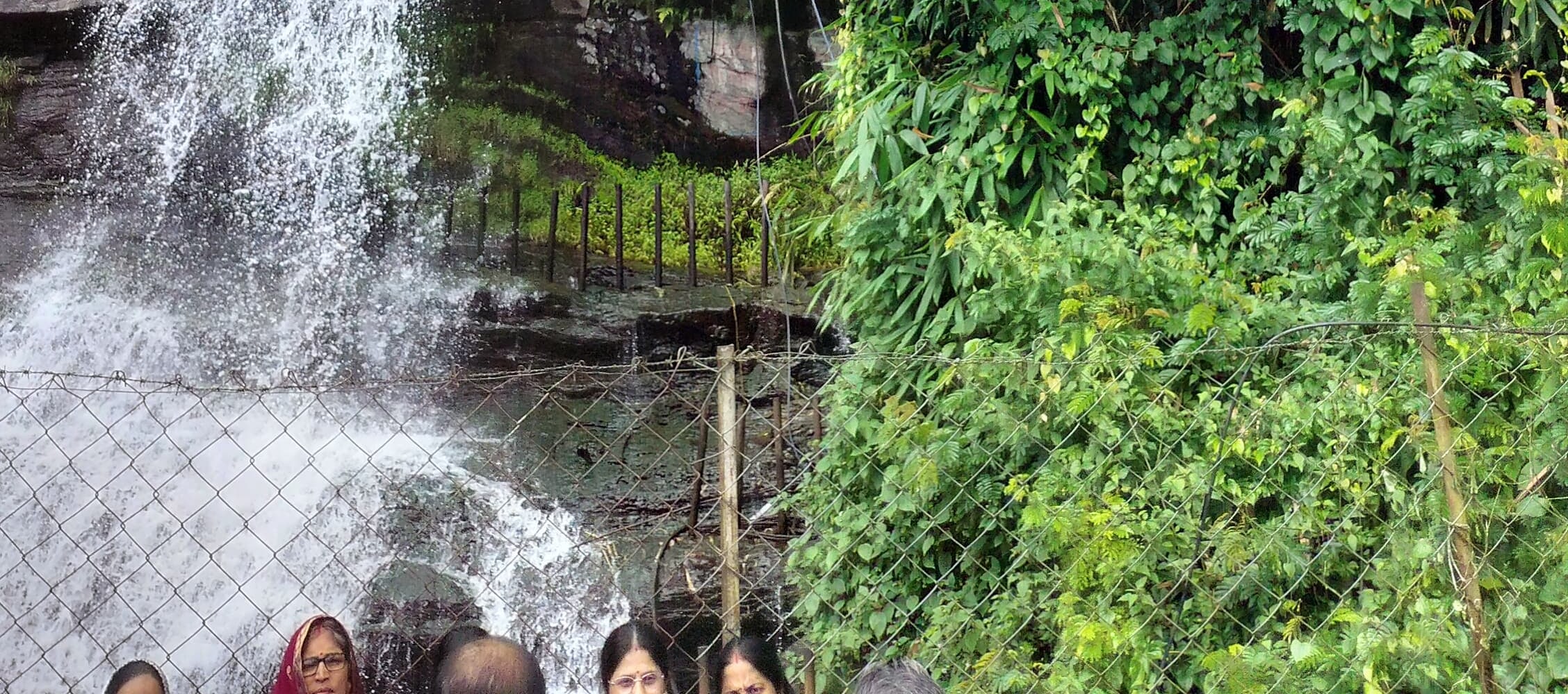 "Cheeyappara Waterfalls": A popular spot for a quick stop and photos.